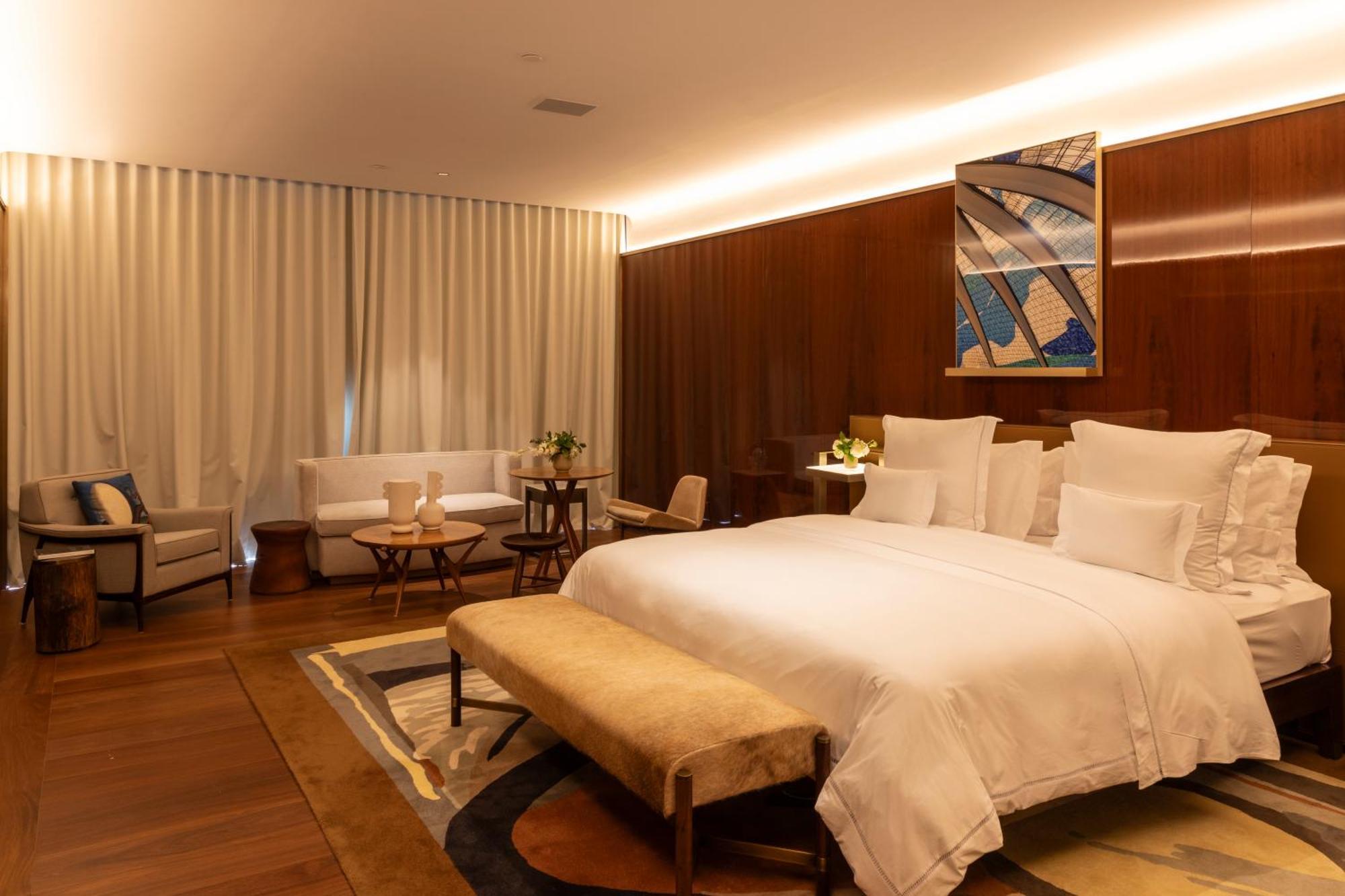 Hotel Rosewood São Paulo Exterior foto A bedroom at the Four Seasons Hotel