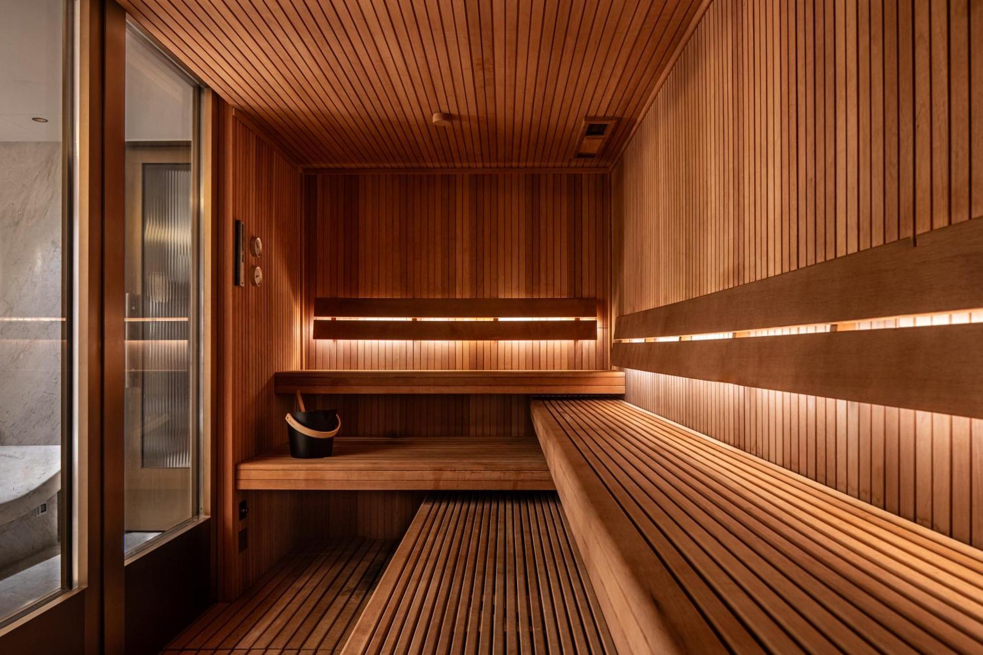 Hotel Rosewood São Paulo Exterior foto A modern Finnish sauna