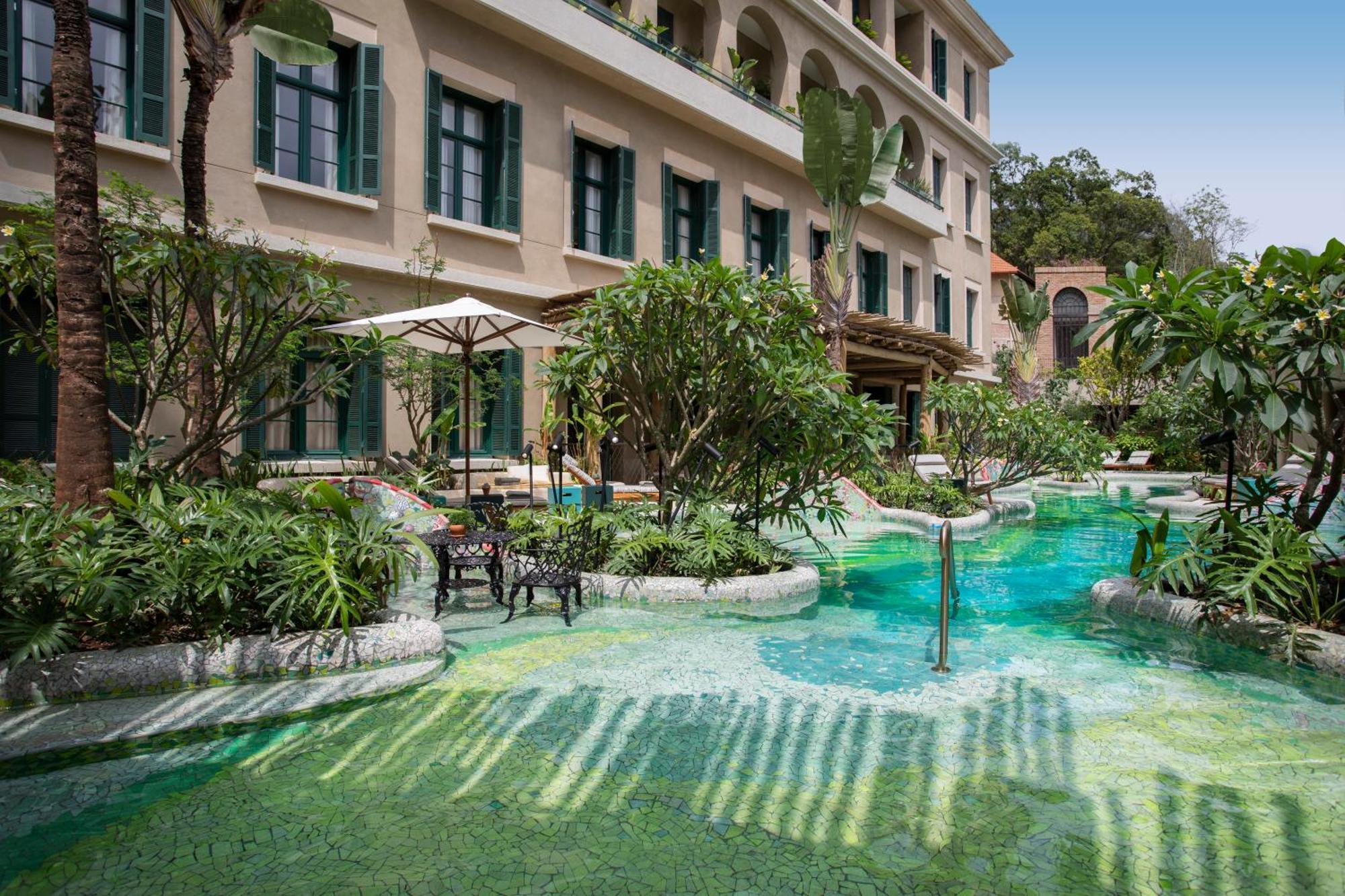 Hotel Rosewood São Paulo Exterior foto The hotel's pool
