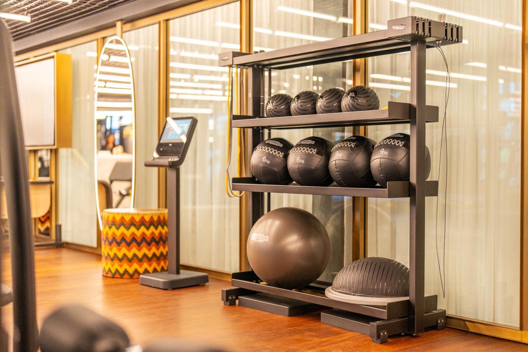 Hotel Rosewood São Paulo Exterior foto The gym at the hotel